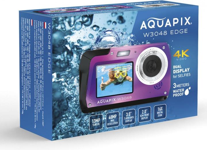 Actual product image Easypix Aquapix W3048 Edge (2 mm, 13 Mpx)