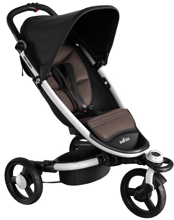 Actual product image RECARO Babyzen White incl. seat insert brown/purple