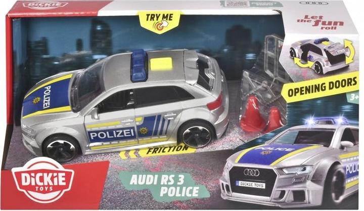 Actual product image Dickie Audi RS3 Policy