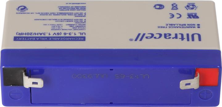 Actual product image Ultracell Akku UL1.3-6 (6 V, 1.30 Ah)