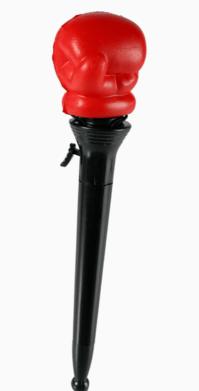Produktbild NoName Kugelschreiber Boxhandschuh 17cm Disp. (Schwarz, Rot, 1 x)