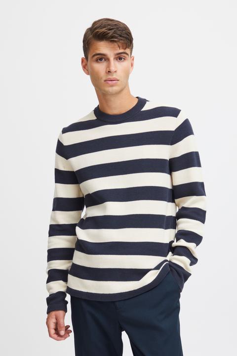 Actual product image Casual Friday CFKarl striped crew neck knit 20505003 (3XL)