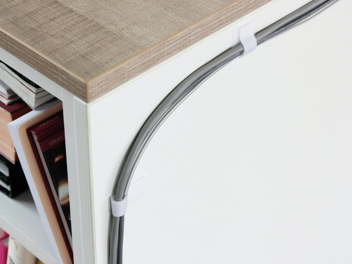 Produktbild Label-the-cable Klettkabelhalter selbstklebende (Klettkabelbinder, 90 mm, 10 Stk.)