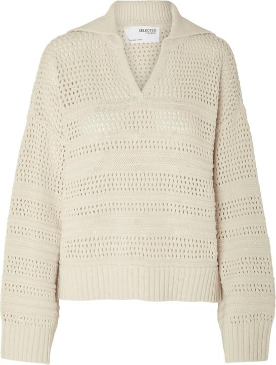 Produktbild Selected Femme Häkel-Look Pullover (3XL)