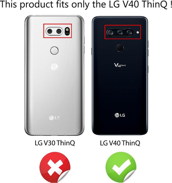 Produktbild Nalia Schutzglas (1 Stück, LG V40 ThinQ)