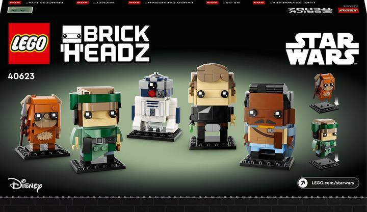 Actual product image LEGO Heroes of the Battle of Endor (40623, LEGO Brickheadz)