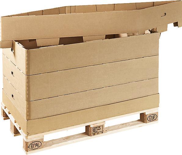 Immagine prodotto kaiserkraft Fondo per base per palette, in cartone ondulato, dimensioni europee, a partire