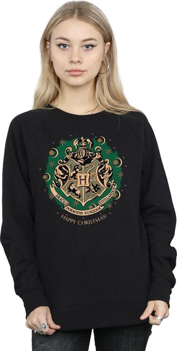 Actual product image Womens/Ladies Christmas Wreath Sweatshirt (L)