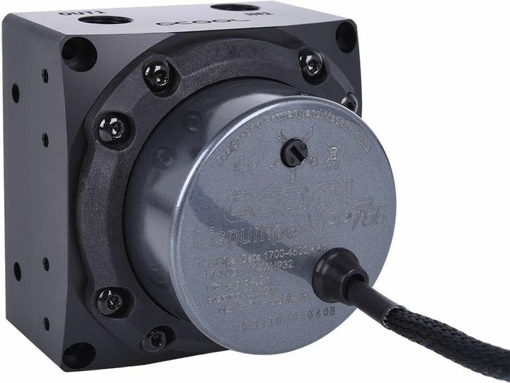 Immagine prodotto Alphacool Pompa per ghiaccio VPP755 - G1/4 IG incl. copertura per ghiaccio D5 - Acetal V.3