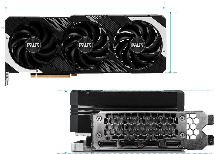Image du produit Palit GeForce RTX 4070 GamingPro OC 12 Go (12 Go)