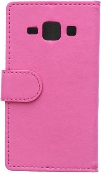 Actual product image MU Classic Beautiful leather cover (Samsung Galaxy J1)