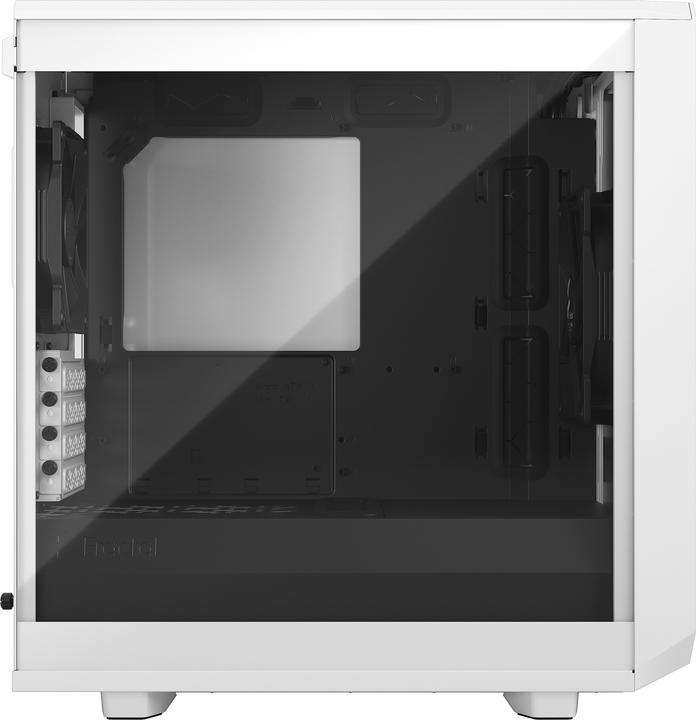 Actual product image Fractal Meshify 2 Mini White TG Clear Tint - white (mATX, DTX, Mini-ITX, Mini-DTX)