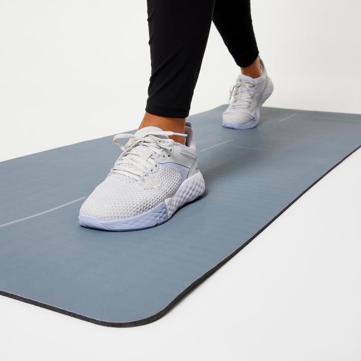 Produktbild Domyos Pilatesmatte dick 170 cm × 58 cm × 8 mm - grau (8 mm)