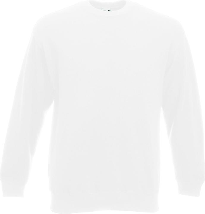 Actual product image Fruit of the Loom Mens Classic 80/20 Set-in Sweatshirt (L)