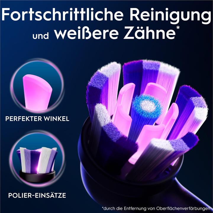 Actual product image Oral-B iO Strahlendes Weiss, Original Aufsteckbürsten (8 x)