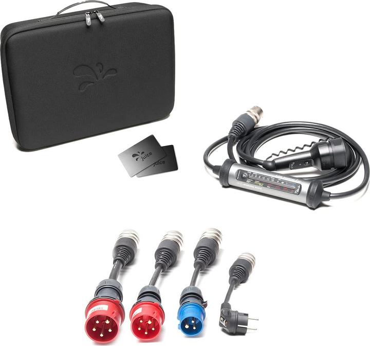 Juice Technology Juice Booster 3 air EU Traveller Set (Typ 2, 11 kW, 16 A, CEE 7/7, CEE 32, CEE 16)