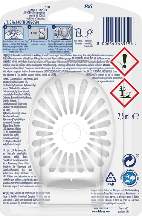 Image du produit Febreze Désodorisant Salle de bain