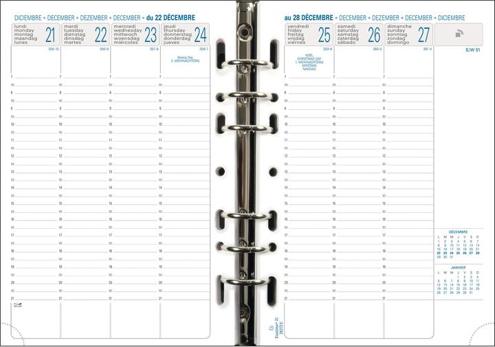 Produktbild Exacompta Exatime 21 Inhalt 1W/2S 2021 E28272 14,2x21cm (A5, Deutsch)