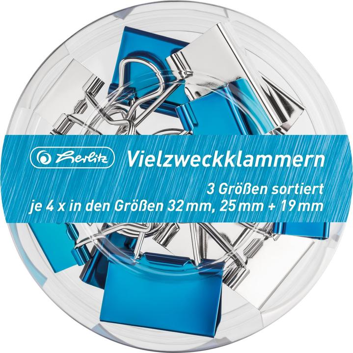 Produktbild Herlitz Metallklemme Frozen Glam 12 Stück (12 x)
