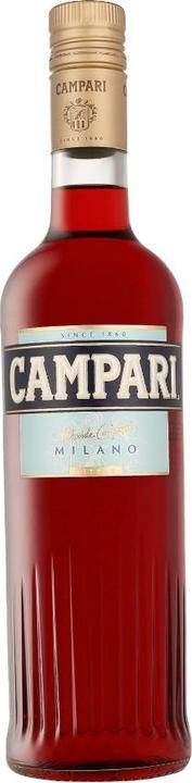 Actual product image Campari Bitter 25% Vol. 0,7l (18 years, 25 %, Italy, 1 x 70 cl, Bitter liqueurs)
