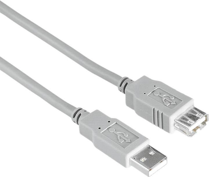 Produktbild Hama Verlängerungskabel USB A – USB A (1.50 m, USB 2.0)