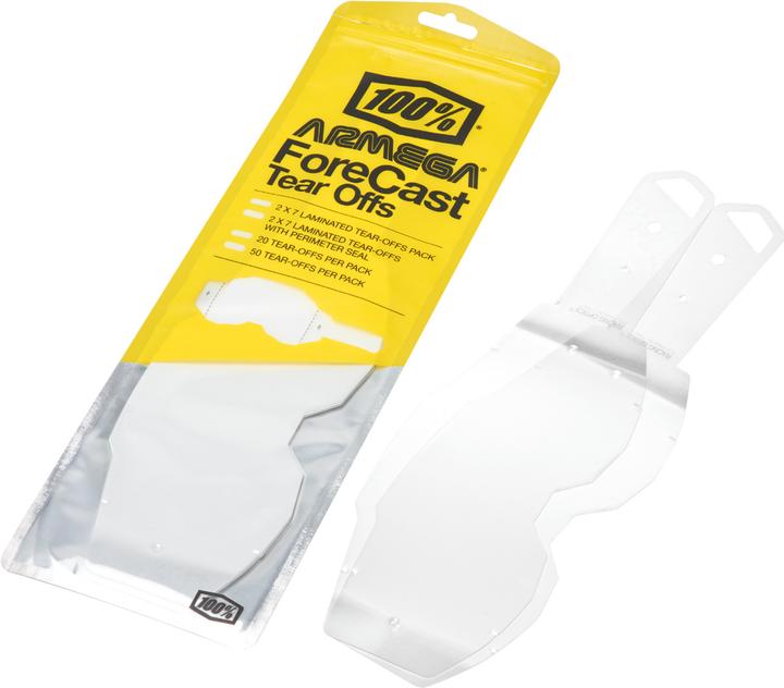 Produktbild 100% Armega Forecast Standard Tear-Offs 20 PK