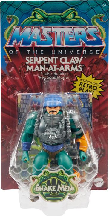 Actual product image Masters of the Universe Origins Serpent Claw Man-At-Arms