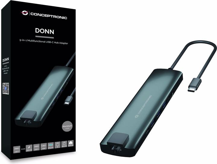 Actual product image Conceptronic USB Typ-C auf HDMI/USB 3.0/ USB Typ-C (USB-C, 1 Ports)