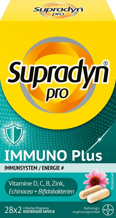 Image du produit Supradyn pro pro immuno Plus (56 pièce(s), Capsules, 64 g)