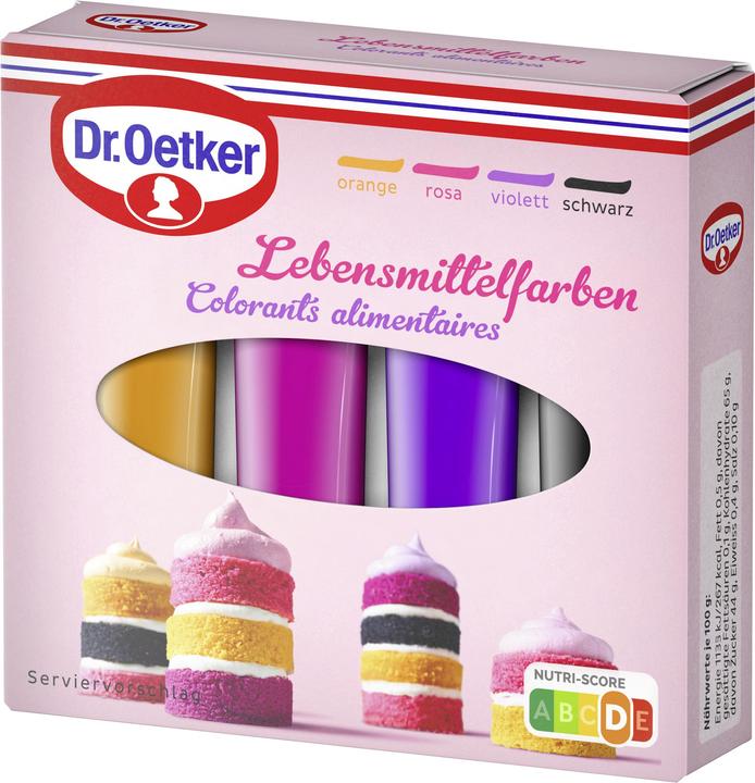 Image du produit Dr. Oetker Colorants alimentaires