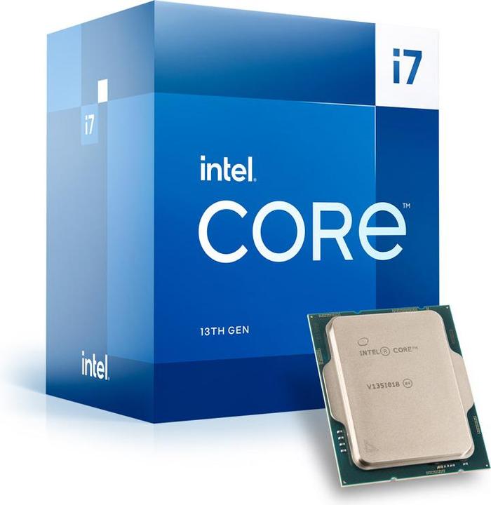Immagine prodotto Intel CPU/Core i7-13700 5,20GHz FC-LGA16A Box (LGA 1700, 2.10 GHz, 16 -Core)