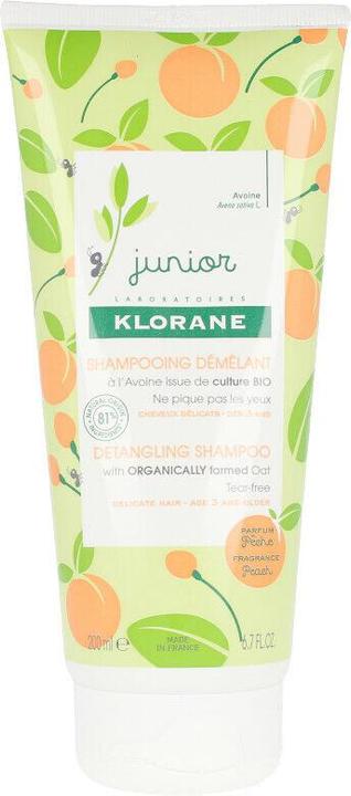 Klorane Junior Peach (200 ml, Flüssiges Shampoo)