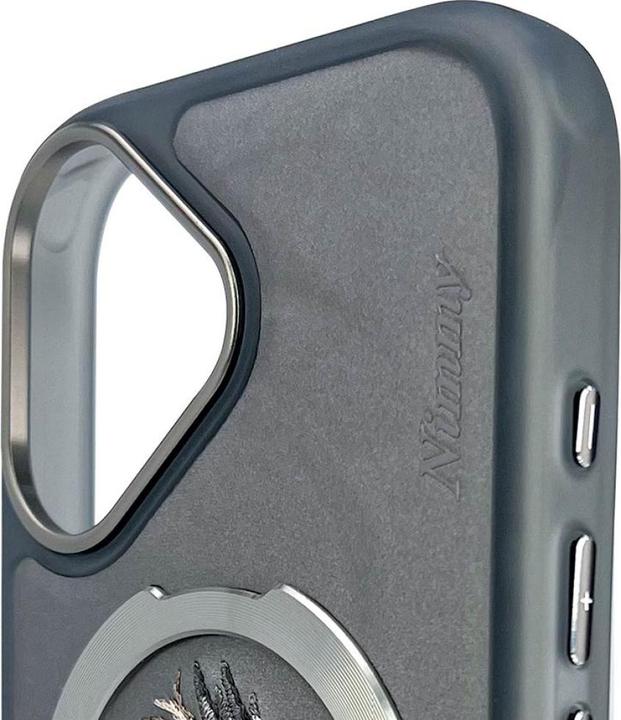 Actual product image Nimmy Dragon MagSafe case for iPhone 16 grey (Apple iPhone 16)