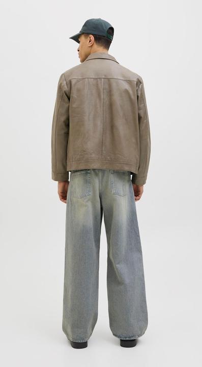 Actual product image Jack & Jones Lederjacke Lederjacke (L)