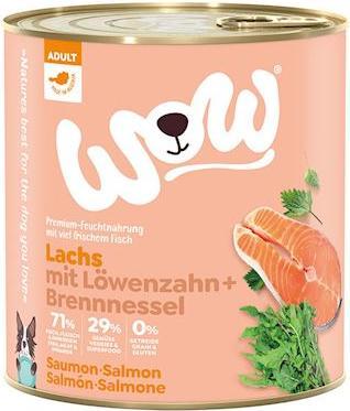 Actual product image WOW Adult salmon with dandelion (Adult, 6 pcs., 800 g)