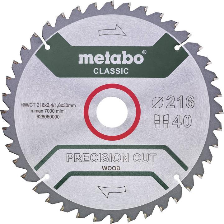 Metabo Precision Cut Wood - Classic