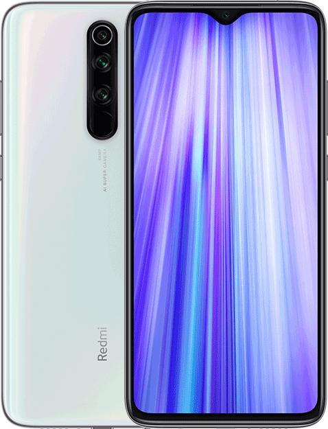 Xiaomi Redmi Note 8 Pro (128 GB, Pearl White, 6.53", Hybrid Dual SIM, 64 Mpx, 4G)