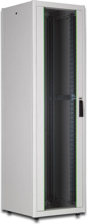 Produktbild Assmann DIGITUS 26HE 19zoll freistehender Netzwerkschrank 1300x600x600 mm Farbe Grau RAL 7035 (26 HE, 19 Zoll Rack)