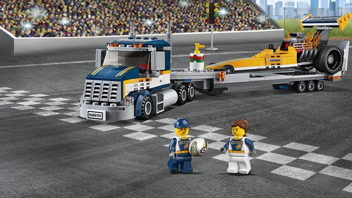 Actual product image LEGO City Dragster Transporter (60151, LEGO City)