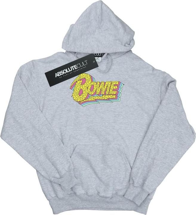 Produktbild David Bowie Moonlight 90s Logo Kapuzenpullover (XL)