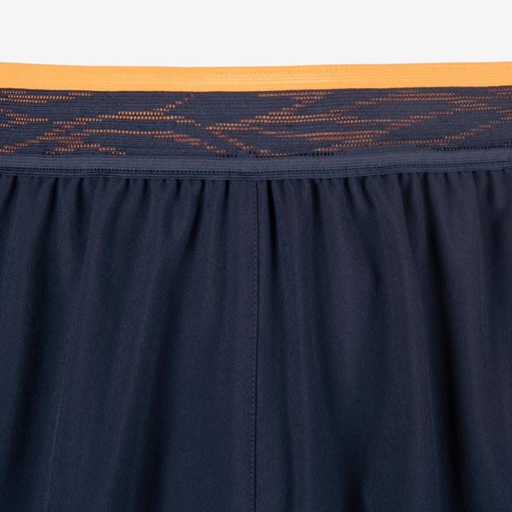 Produktbild Kipsta Damen/Herren Fussball Shorts - CLR marineblau/orange (XL)
