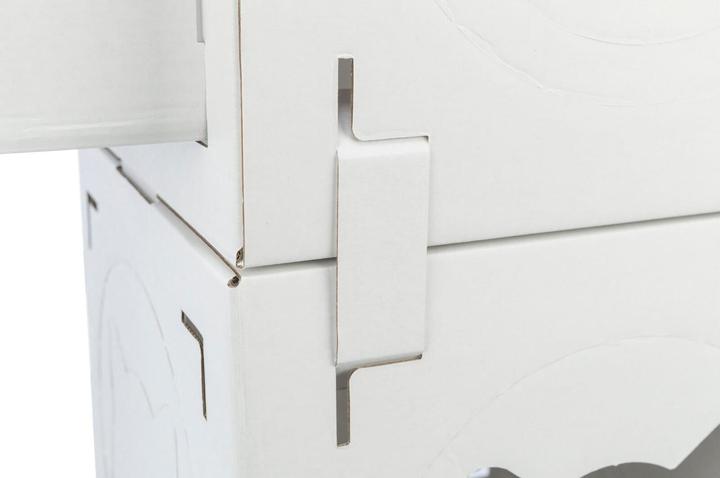 Produktbild Trixie Katzenmöbel Casa Cara, Pappe, 93 × 72 × 30.5 cm, Weiss (73 cm, Weiss)