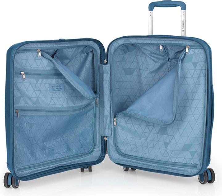 Actual product image Gabol Queens 4-wheel cabin trolley S 54 cm with stretch fold (48 l, Hand luggage (up to 50 litres))