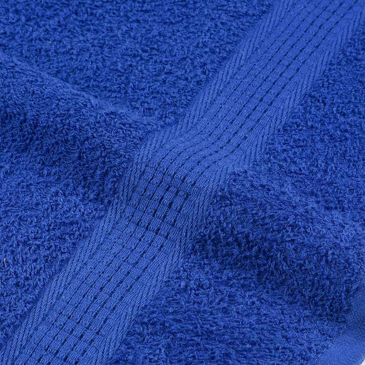 Actual product image VidaXL Soap cloths 4 pcs. Blue 30x30 cm 360 g/m² 100% cotton cloth Towel (30 x 30 cm)