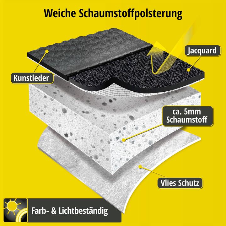 Image du produit Walser Housse de siège pour Seat Leon ST (5F8) 09/2012-aujourd'hui, 1 housse de banquette arrière