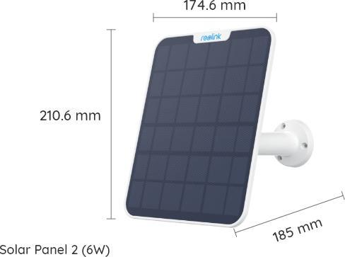 Actual product image Reolink Solar panel 2 USB-C (Solar panel)