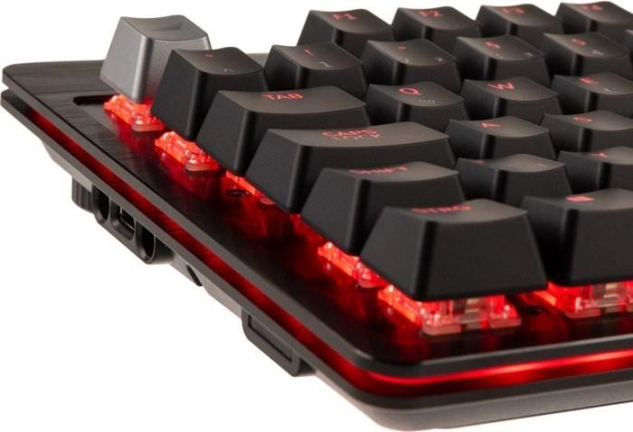 Actual product image Mountain Everest Core TKL Keyboard - MX Silent Red, ISO, DE Layout (DE, Cable)