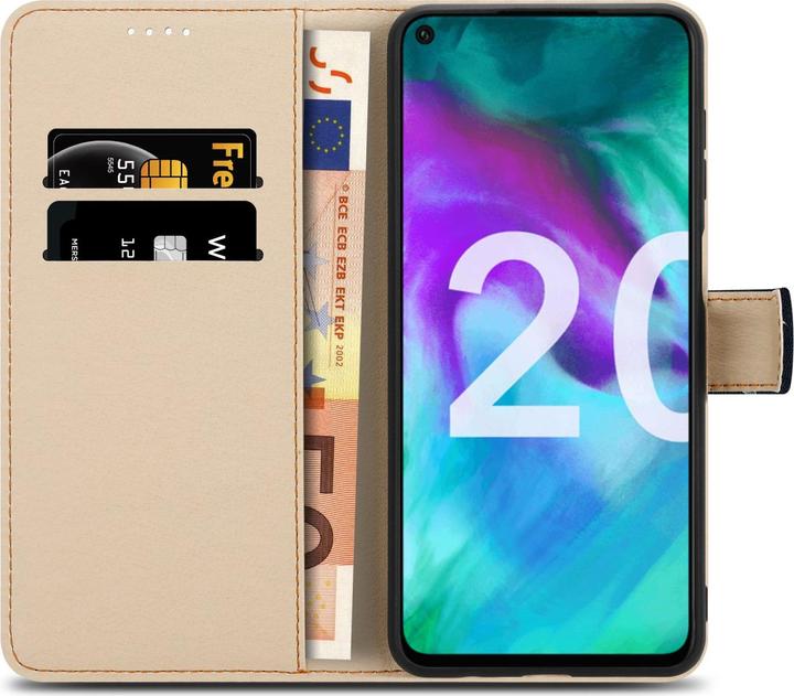 Actual product image Cadorabo Book Case with Print for Honor 20 / 20S / Huawei NOVA 5T (Fee 20, Honor 20s, Huawei Nova 5T)