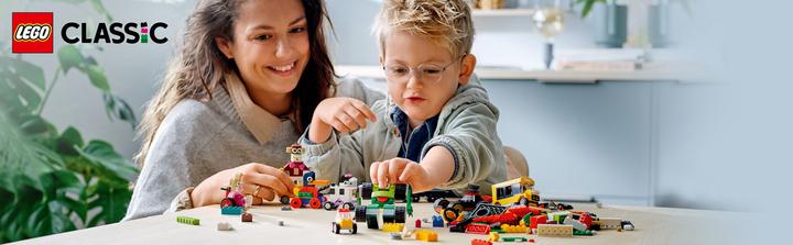 Produktbild LEGO Steinebox mit Rädern (11014, LEGO Classic)