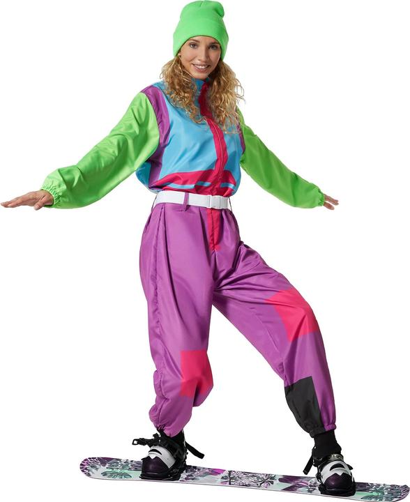 Image du produit tectake Déguisement rétro combinaison de ski années 80 90 (XL)